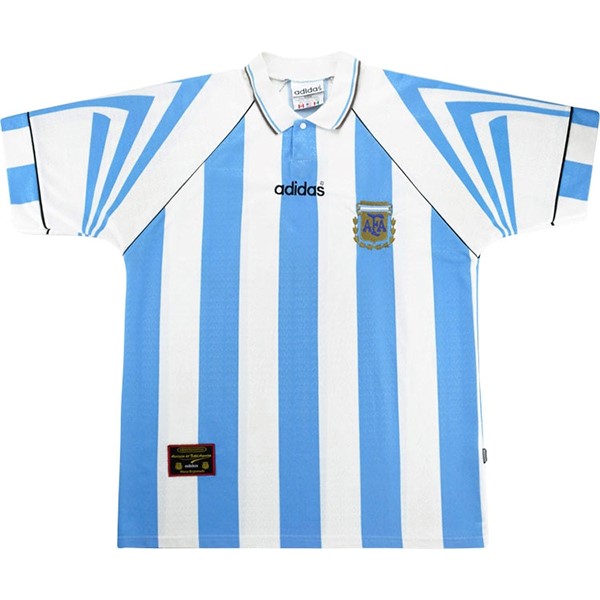 Tailandia Camiseta Argentina 1ª Retro 1996 Azul